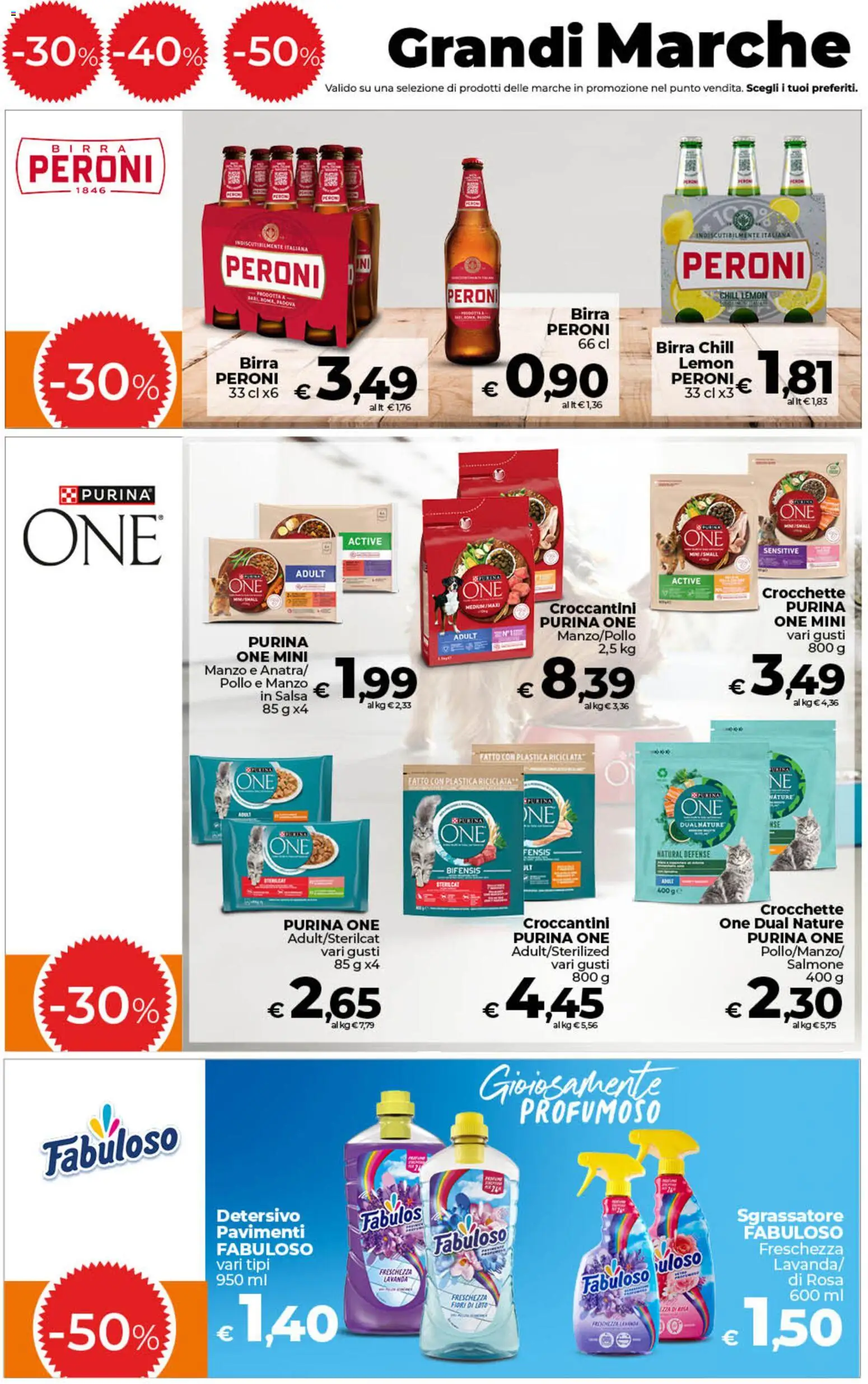 Volantino COOP del 13.02.2026 | Pagina: 11 | Prodotti: Birra, Salmone, Sgrassatore, Crocchette