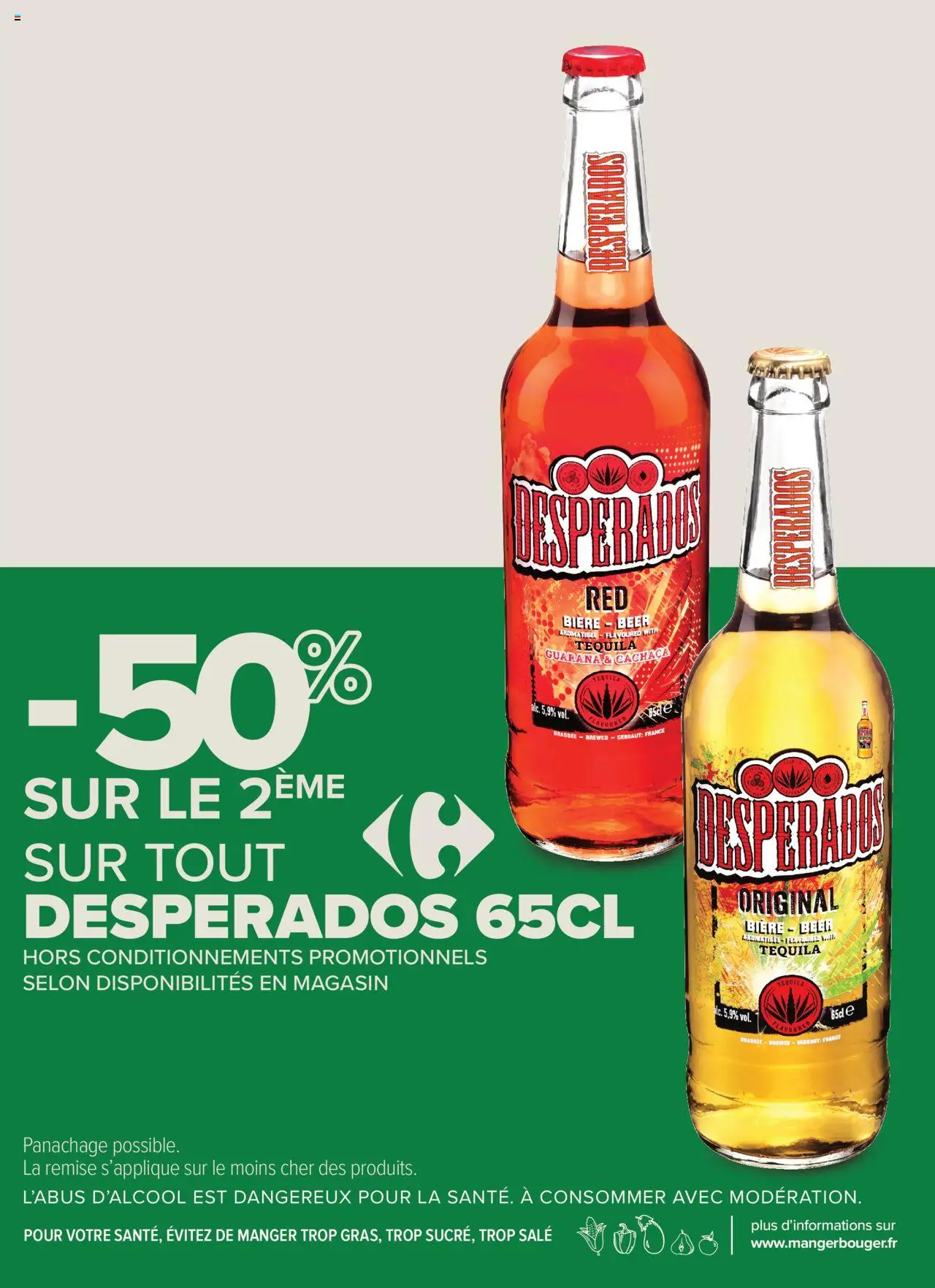 {H1} | Page: 7 | Produits: Desperados, Tequila, Bière