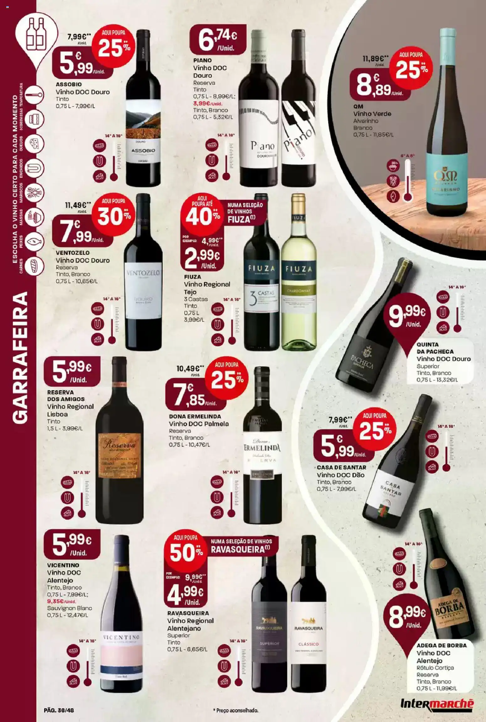 Intermarché folheto │ válido de 19.02.2026 | Página: 36 | Produtos: Vinho