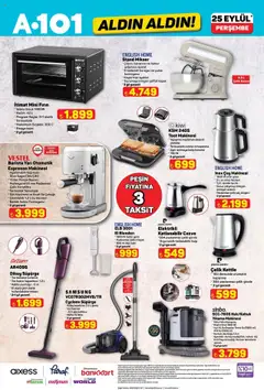 A101 Katalog Aldın Aldın - 25.09.2025 tarihinden itibaren geçerlidir | Sayfa: 5