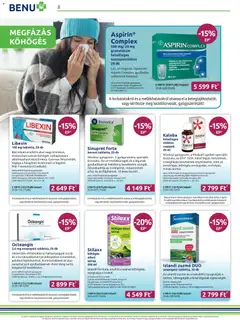 BENU Gyógyszertárak Akciós újság - amely érvényes a következő dátumtól: 01.02.2026 | Oldal: 8