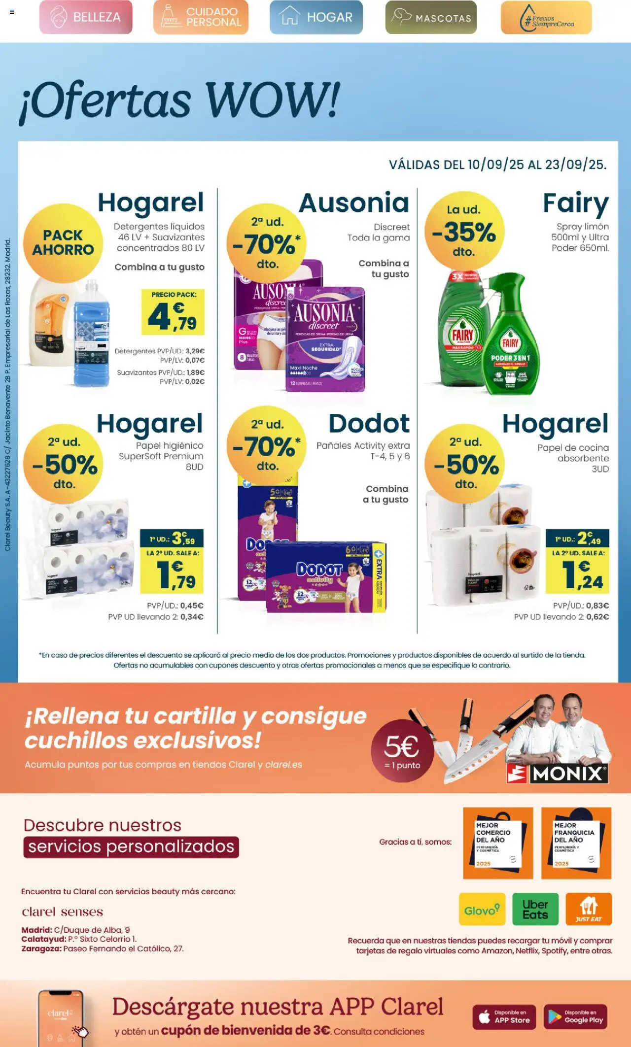 Clarel - folleto │ válido desde el 10.09.2025 | Página: 16 | Productos: Papel higienico, Cocina
