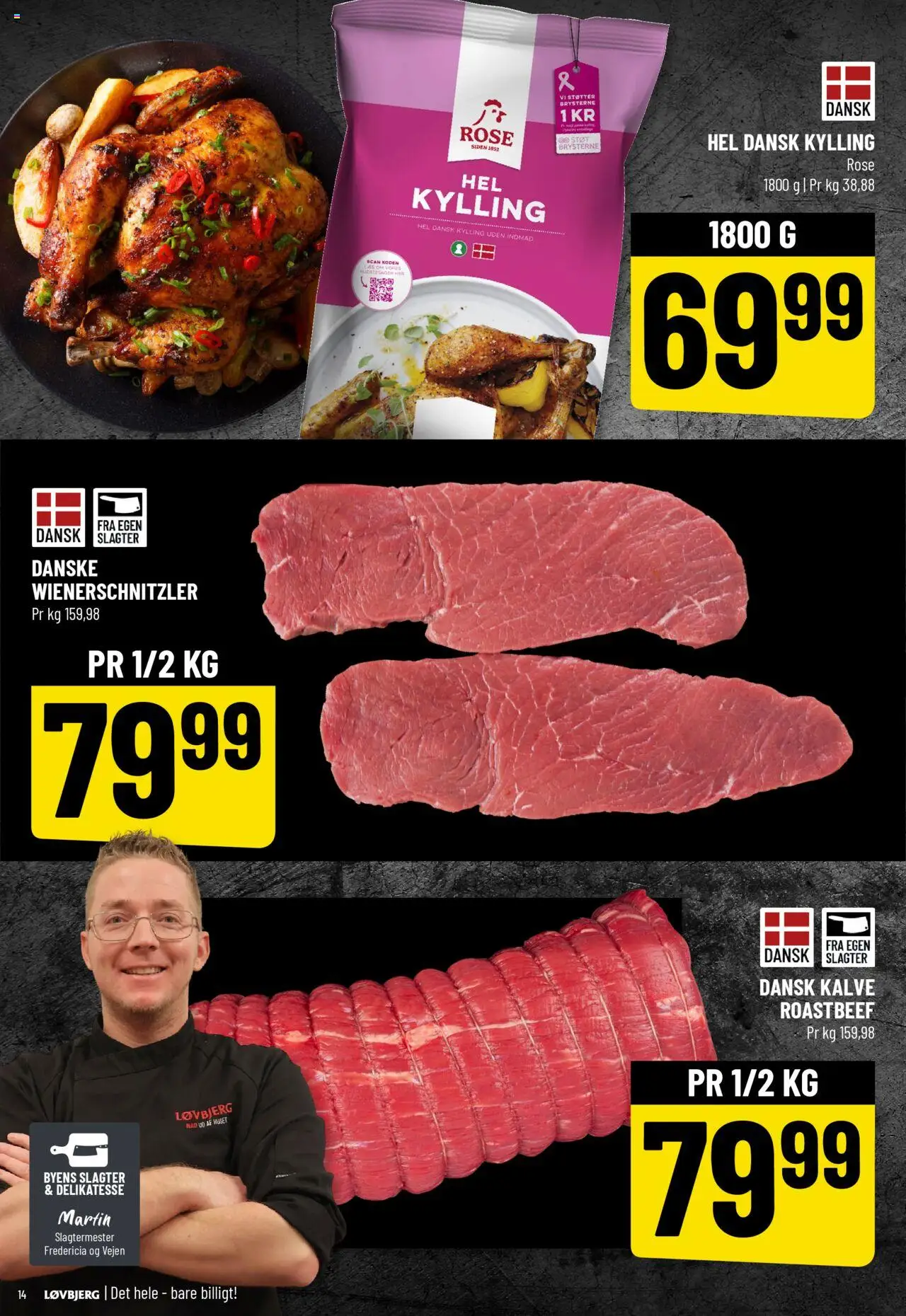 Løvbjerg tilbudsavis – gyldig fra 03.10.2025 | Side: 16 | Produkter: Roastbeef