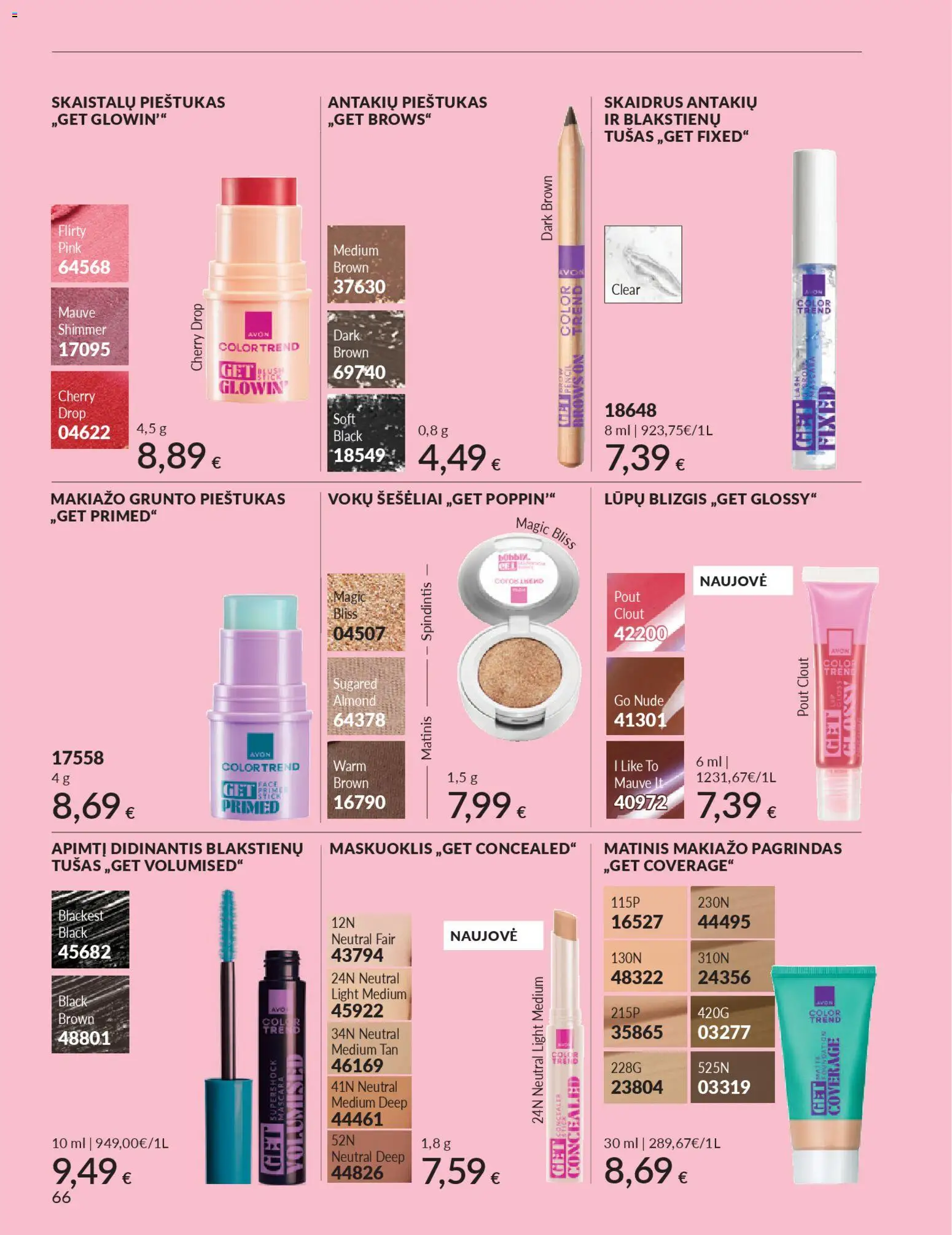 AVON akcijos nuo 01.04.2026 | Puslapis: 66