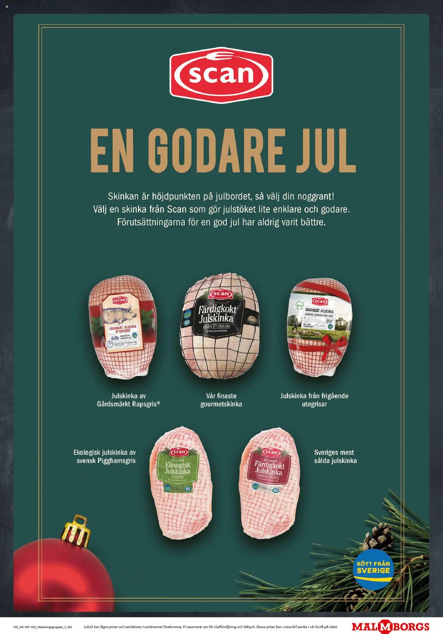 ICA Kvantum reklamblad aktuell från 15.12.2025 | Sida: 13 | Produkter: Skinka