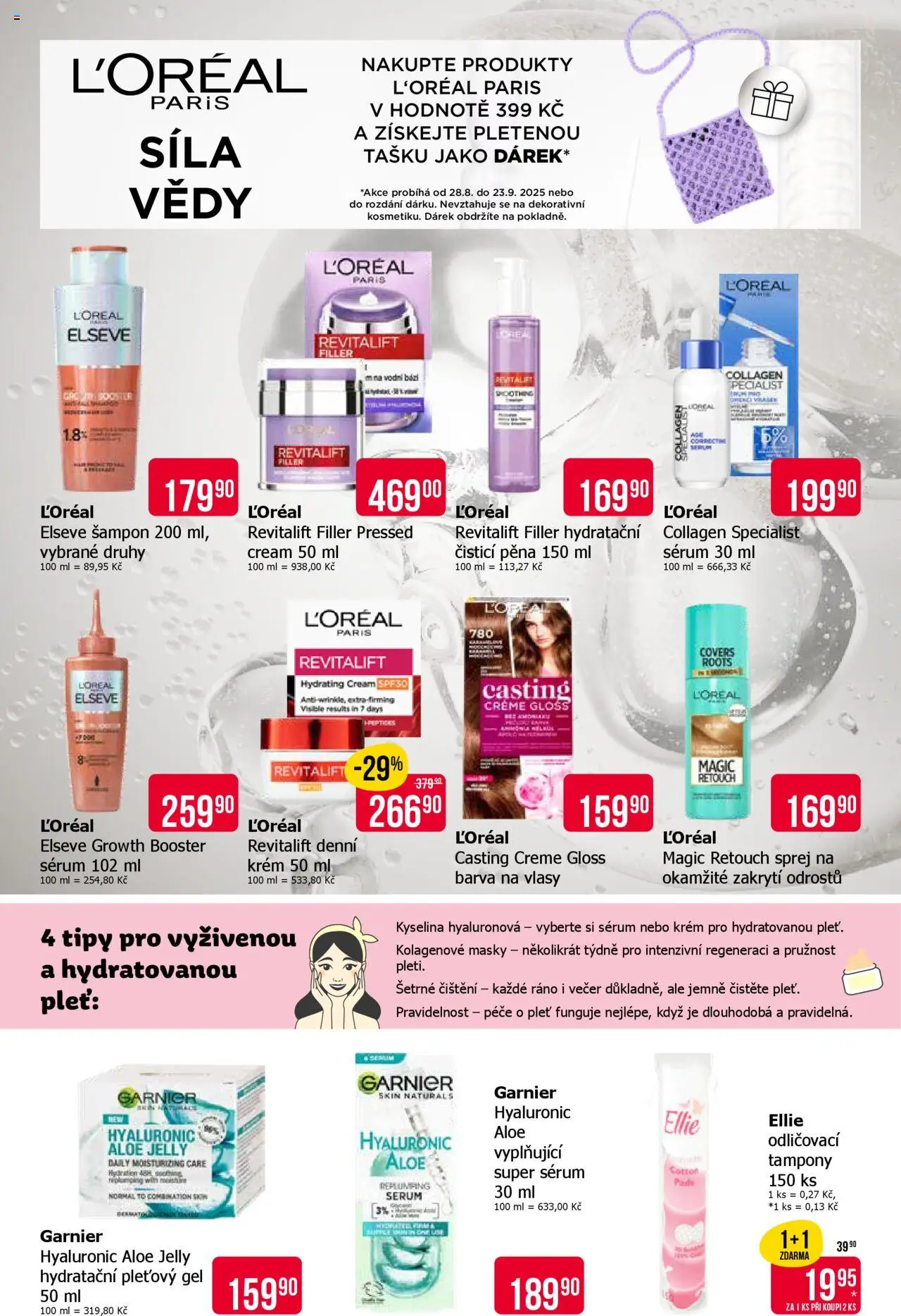 TETA Drogerie leták od 11.09.2025 | Strana: 7 | Produkty: Sérum, Krém, Tampony, Šampon