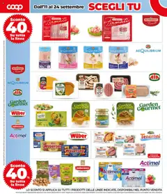 Volantino COOP del 11.09.2025 | Pagina: 4 | Prodotti: Petto di Pollo, Pollo, Bresaola, Tacchino