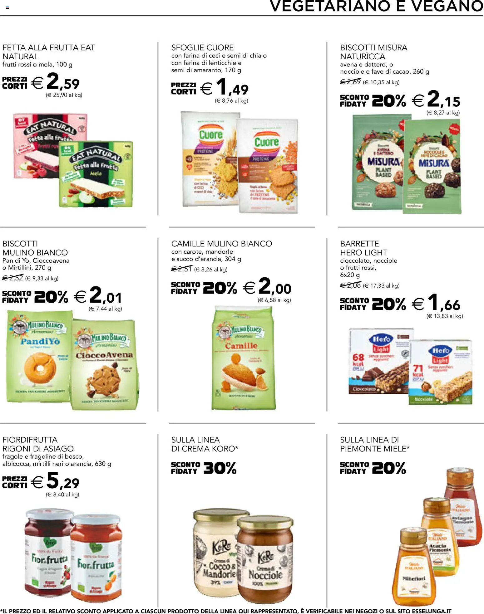 Volantino Esselunga S del 26.02.2026 | Pagina: 19 | Prodotti: Crema, Ceci, Frutta, Nocciole