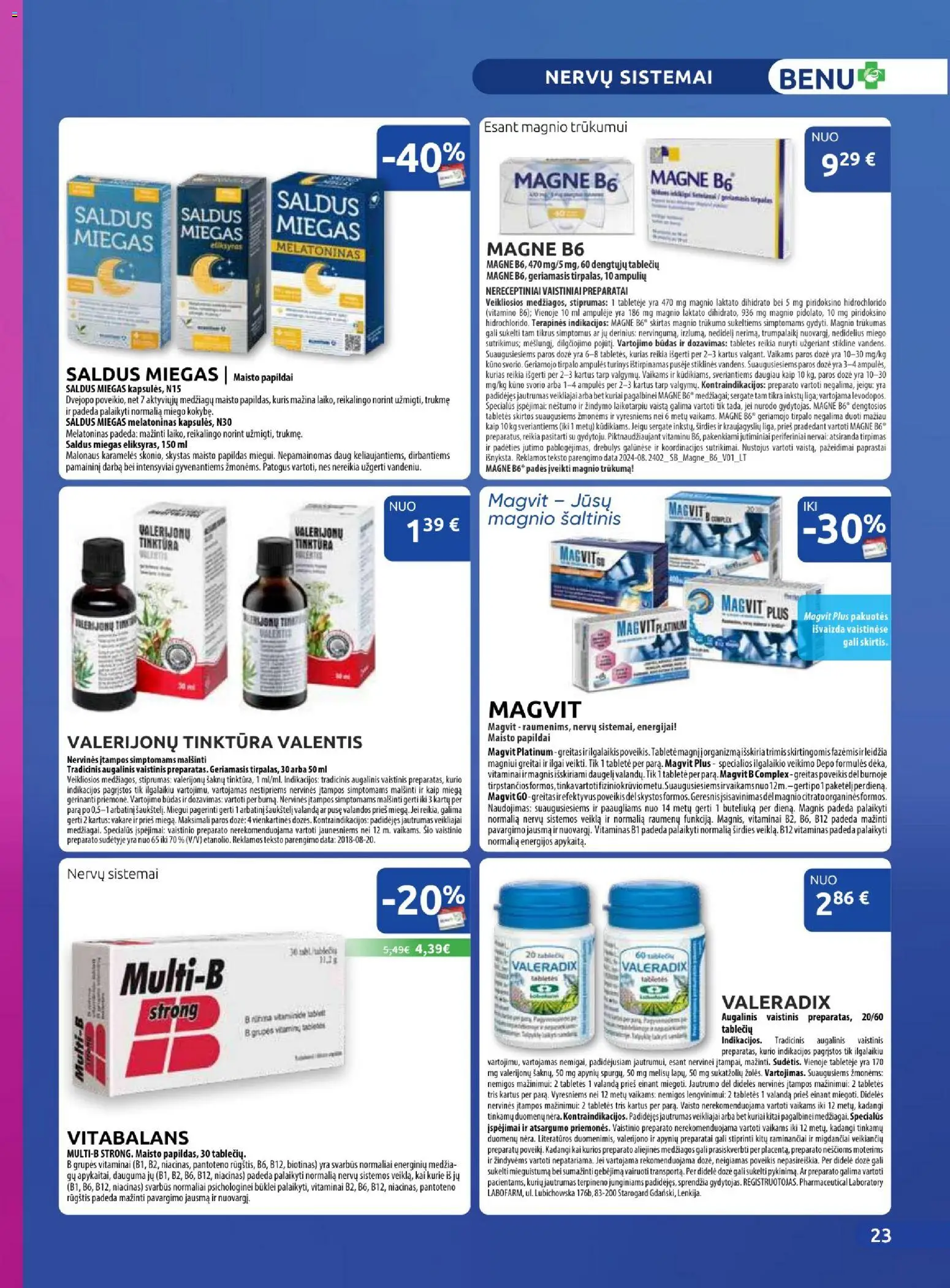 BENU akcijos nuo 01.12.2025 | Puslapis: 23