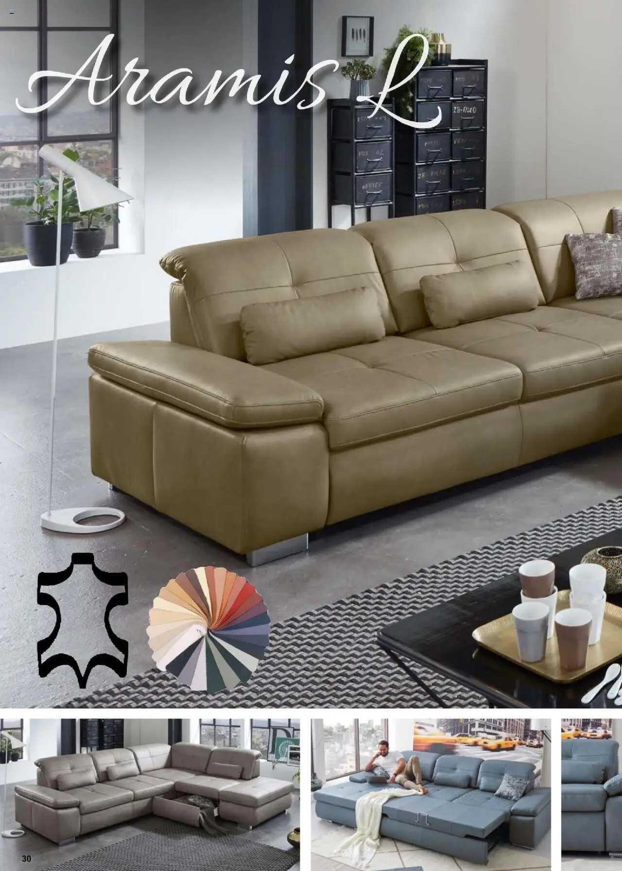 Sconto nábytek katalog - Sedací soupravy od 01.01.2025 | Strana: 30