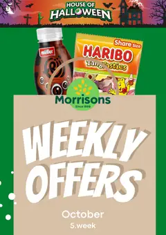 Preview of Morrisons - Weekly offers valid from 27.10.2025