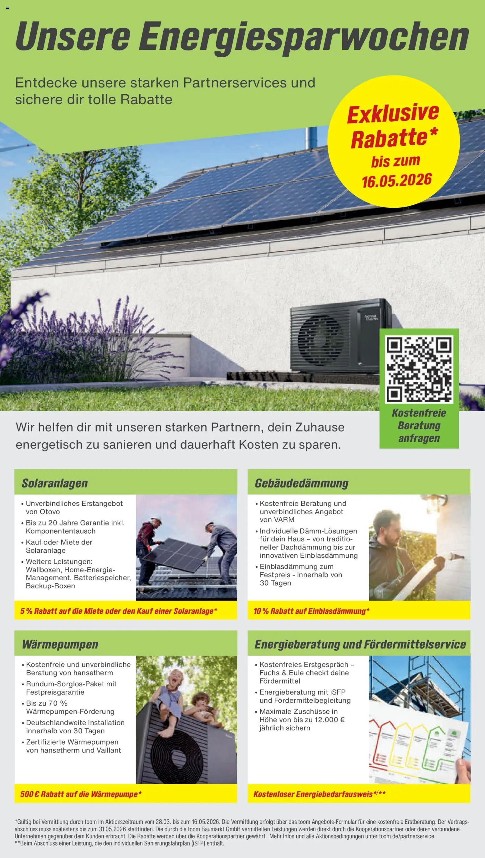 Toom Baumarkt Prospekt 	 – gültig ab 11.04.2026 | Seite: 16