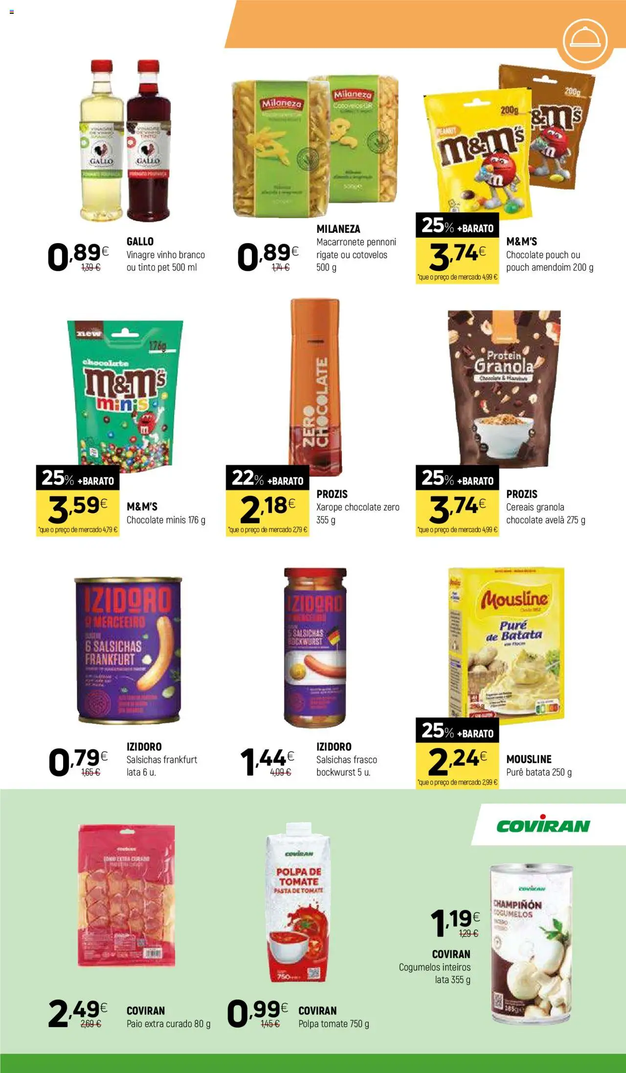 Coviran folheto │ válido de 03.06.2025 | Página: 7 | Produtos: Batata, Milaneza, Granola, Tomate
