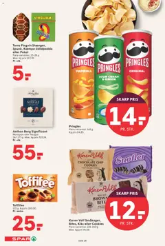 Spar tilbudsavis – gyldig fra 12.09.2025 | Side: 18 | Produkter: Chokolade, Cookies, Nougat, Paprika