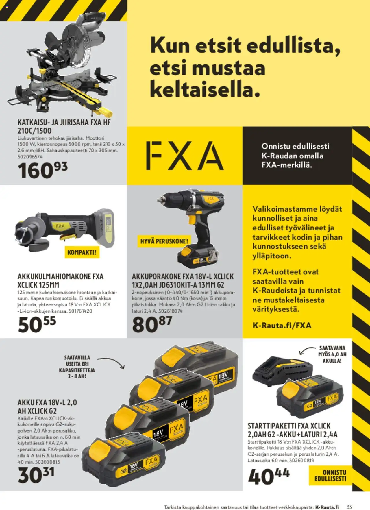  | Sivu: 33 | Tuotteet: Akku, Laturi