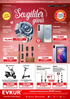 13.02.2026 tarihinden itibaren geçerli olan Evkur kataloğu önizlemesi