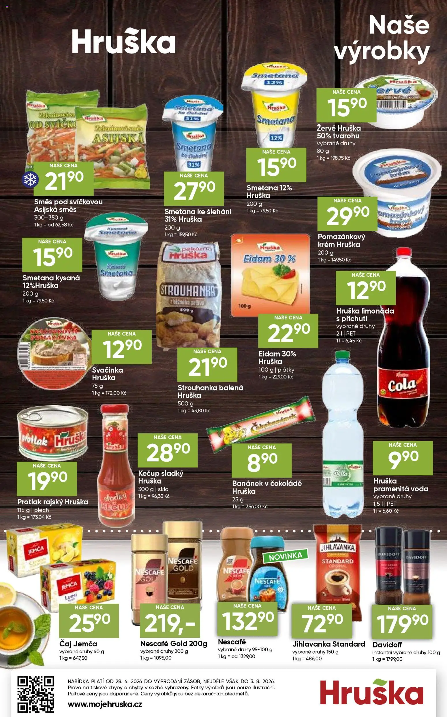 Hruška katalog od 28.04.2026 | Strana: 12 | Produkty: Voda, Smetana, Jihlavanka, Strouhanka