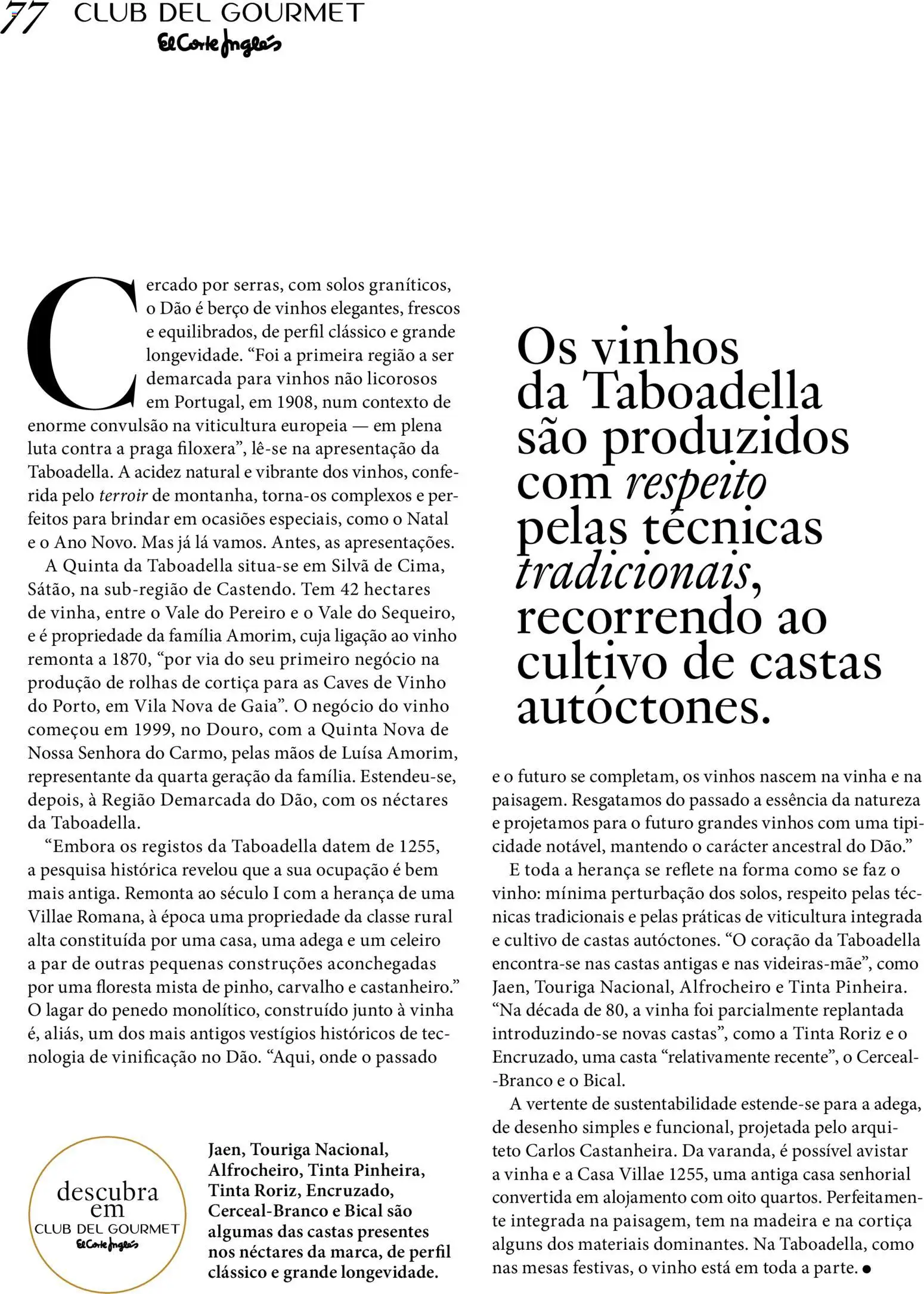 El Corte Ingles folheto │ válido de 26.11.2025 | Página: 77 | Produtos: Tinta, Vinho, Berço