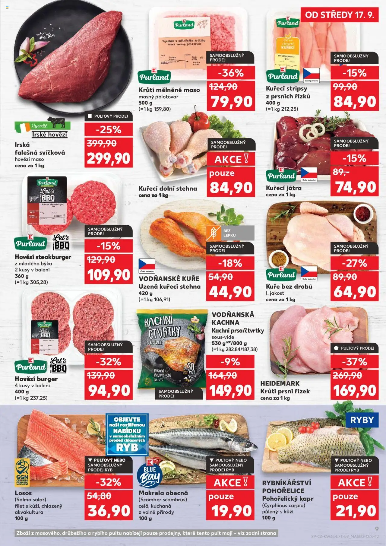 Kaufland leták - Liberec od 17.09.2025 | Strana: 9