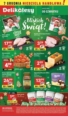 Pogląd oferty "Delikatesy Centrum Gazetka" - ważna od 04.12.2025