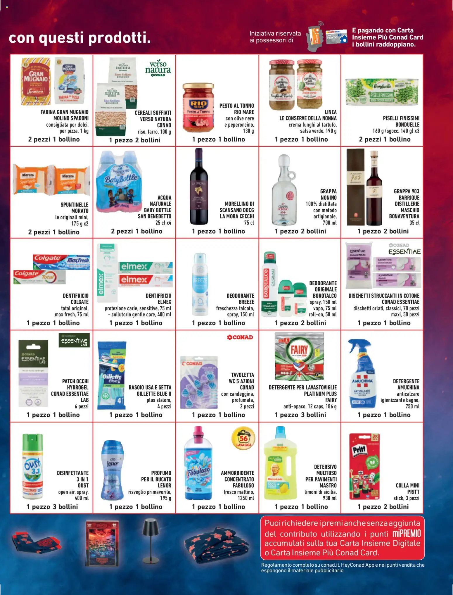 Volantino Conad del 07.11.2025 | Pagina: 11 | Prodotti: Crema, Ammorbidente, Olive, Piselli