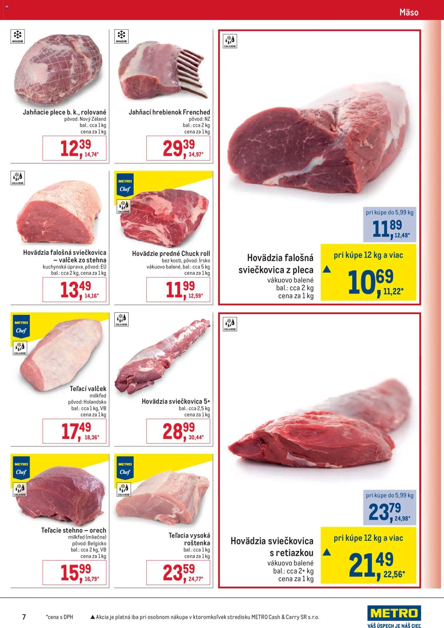 Nové Metro akcie – leták je platný od 25.03.2026 | Strana: 7