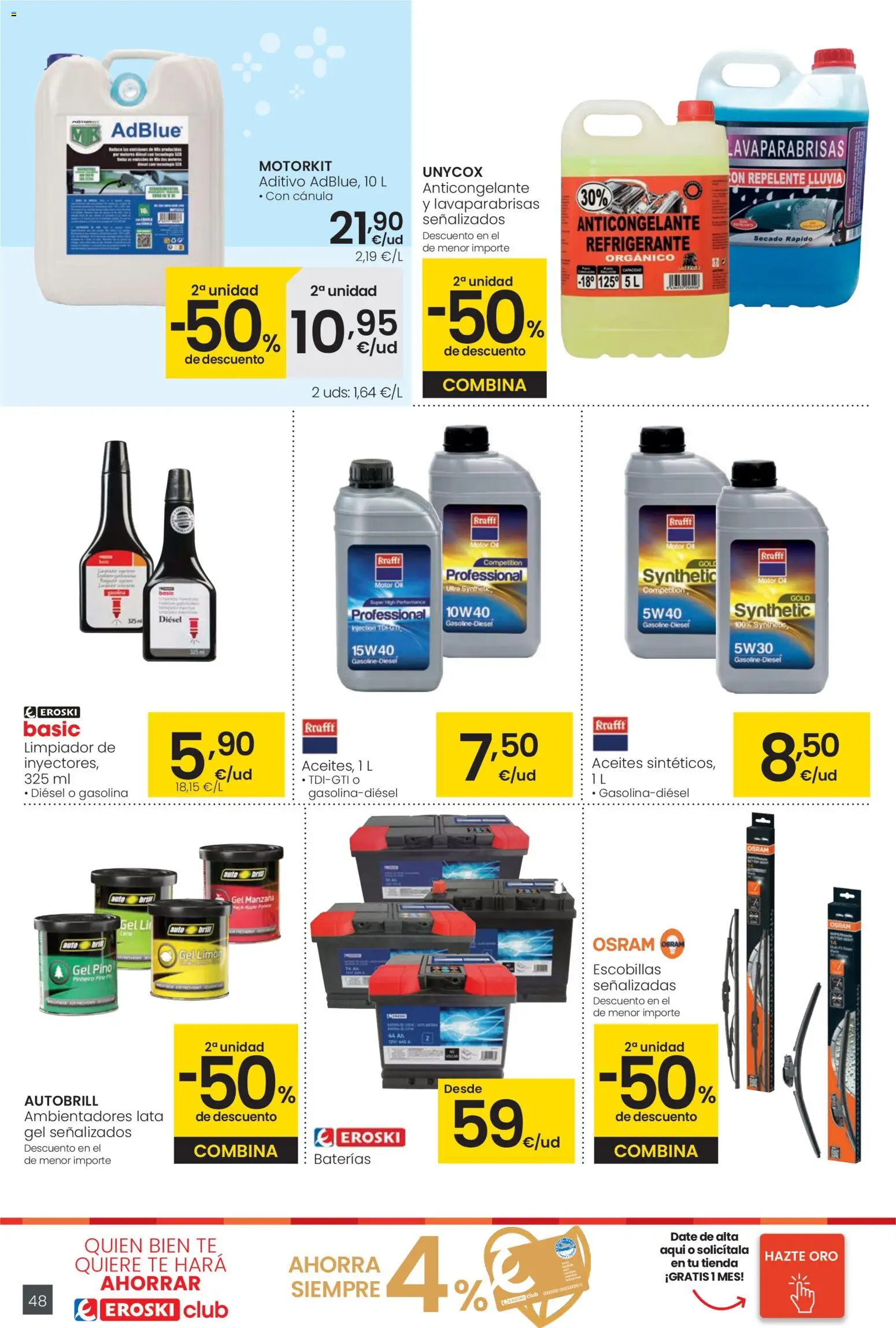 Eroski - Viste tu cesta de primavera  │ válido desde el 12.03.2026 | Página: 48 | Productos: Manzana, Té