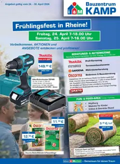 Angebote - i&M Bauzentrum Kamp: Frühlingsfest ab 23.04.2026 gültig