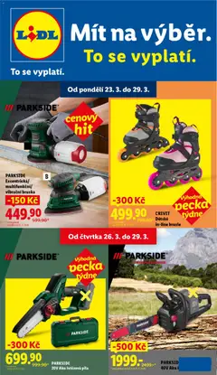 Náhled letáku Lidl leták - Spotřební zboží od 23.03.2026