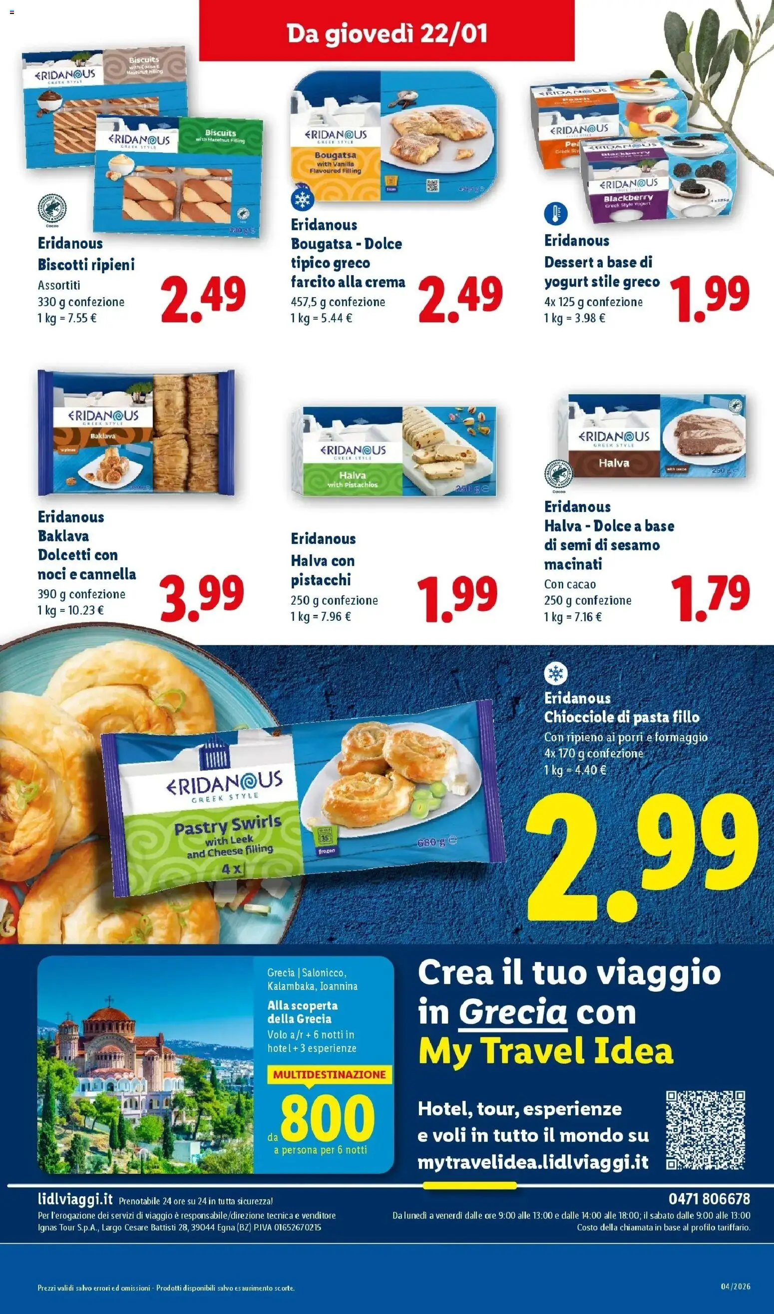 Volantino Lidl del 19.01.2026 | Pagina: 27 | Prodotti: Crema, Formaggio, Noci, Cacao