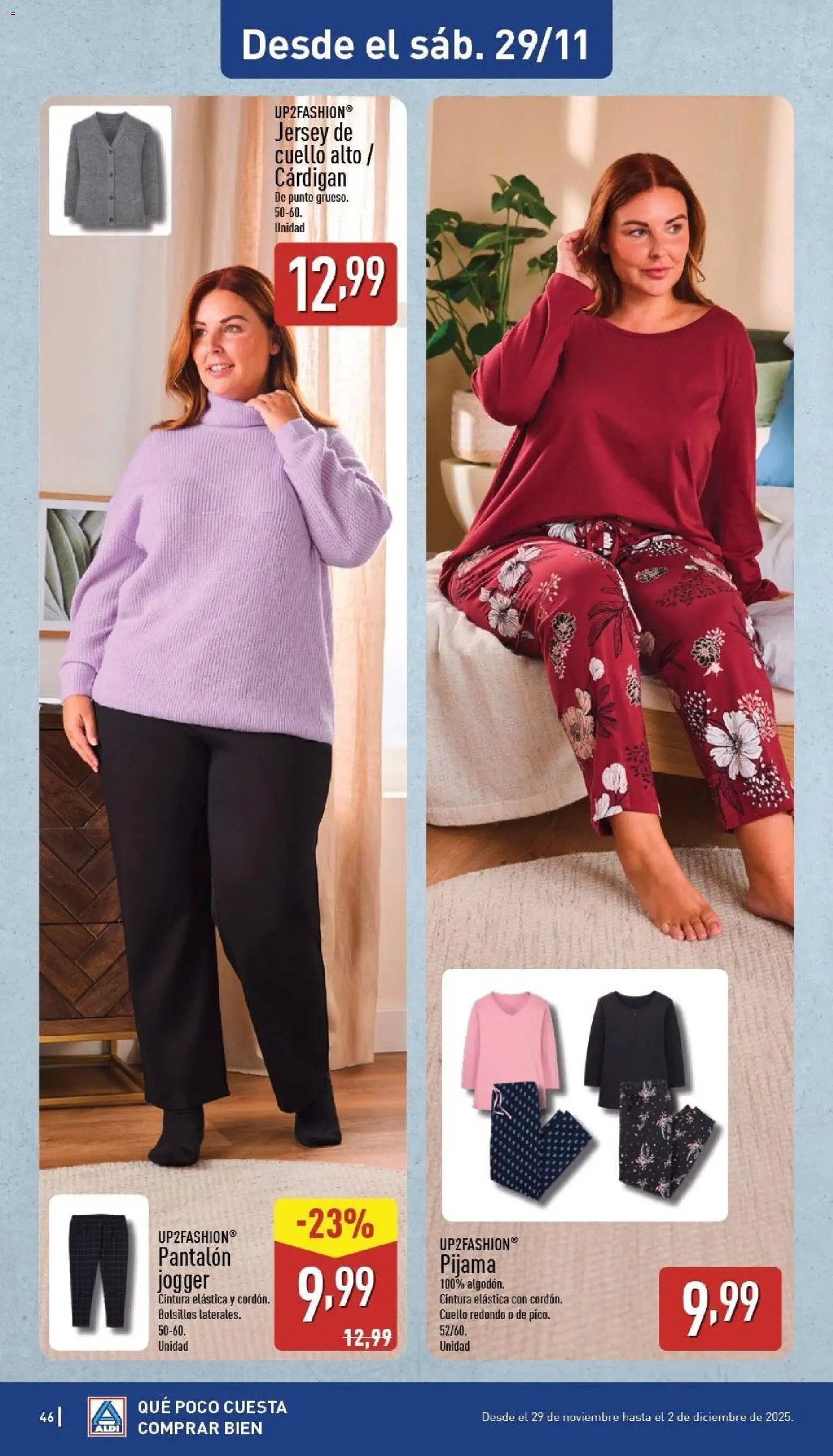 Aldi folleto Baleares │ válido desde el 24.11.2025 | Página: 46 | Productos: Pijama
