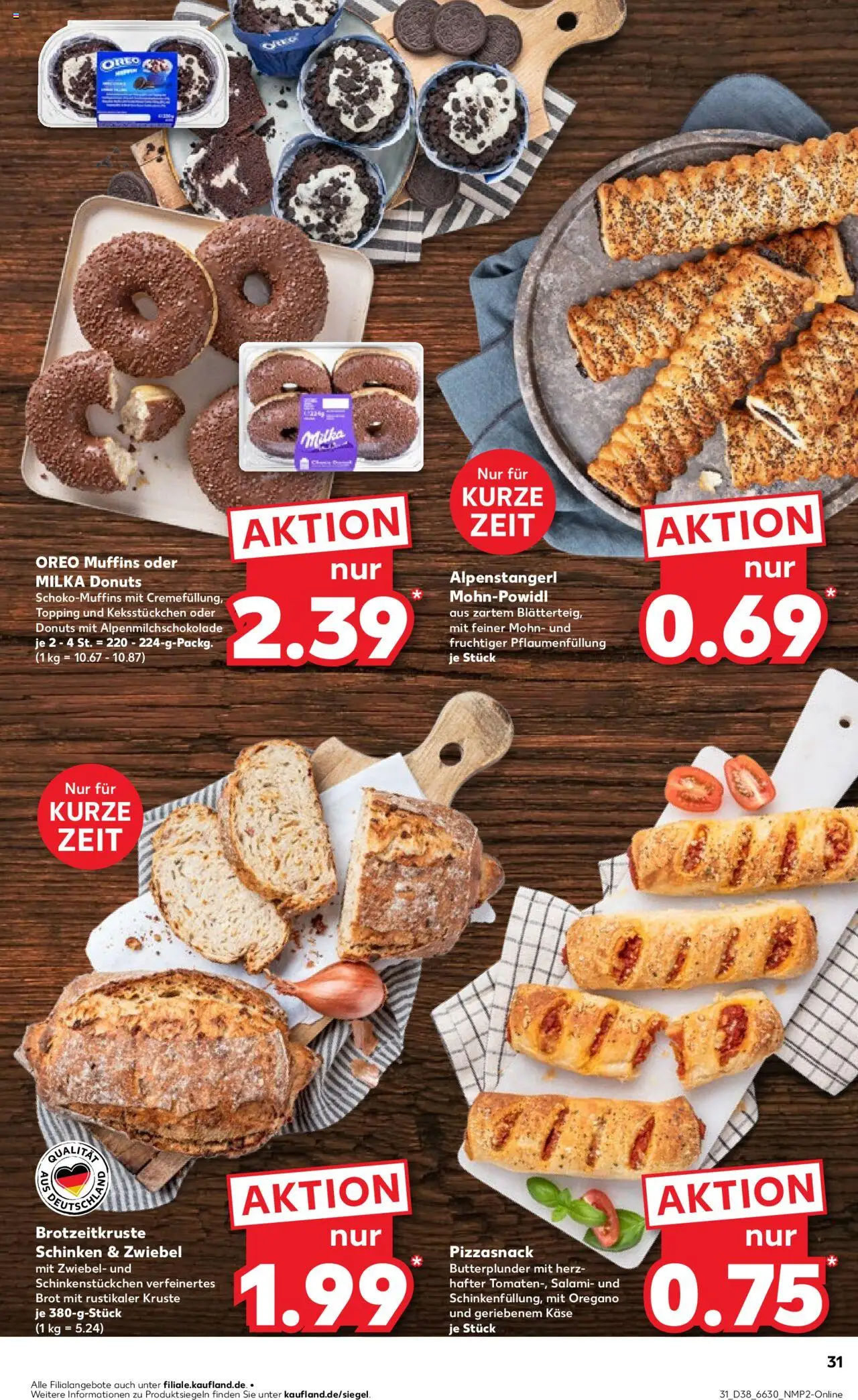  | Pagina: 31 | Producten: Muffins, Salami, Donuts, Oreo