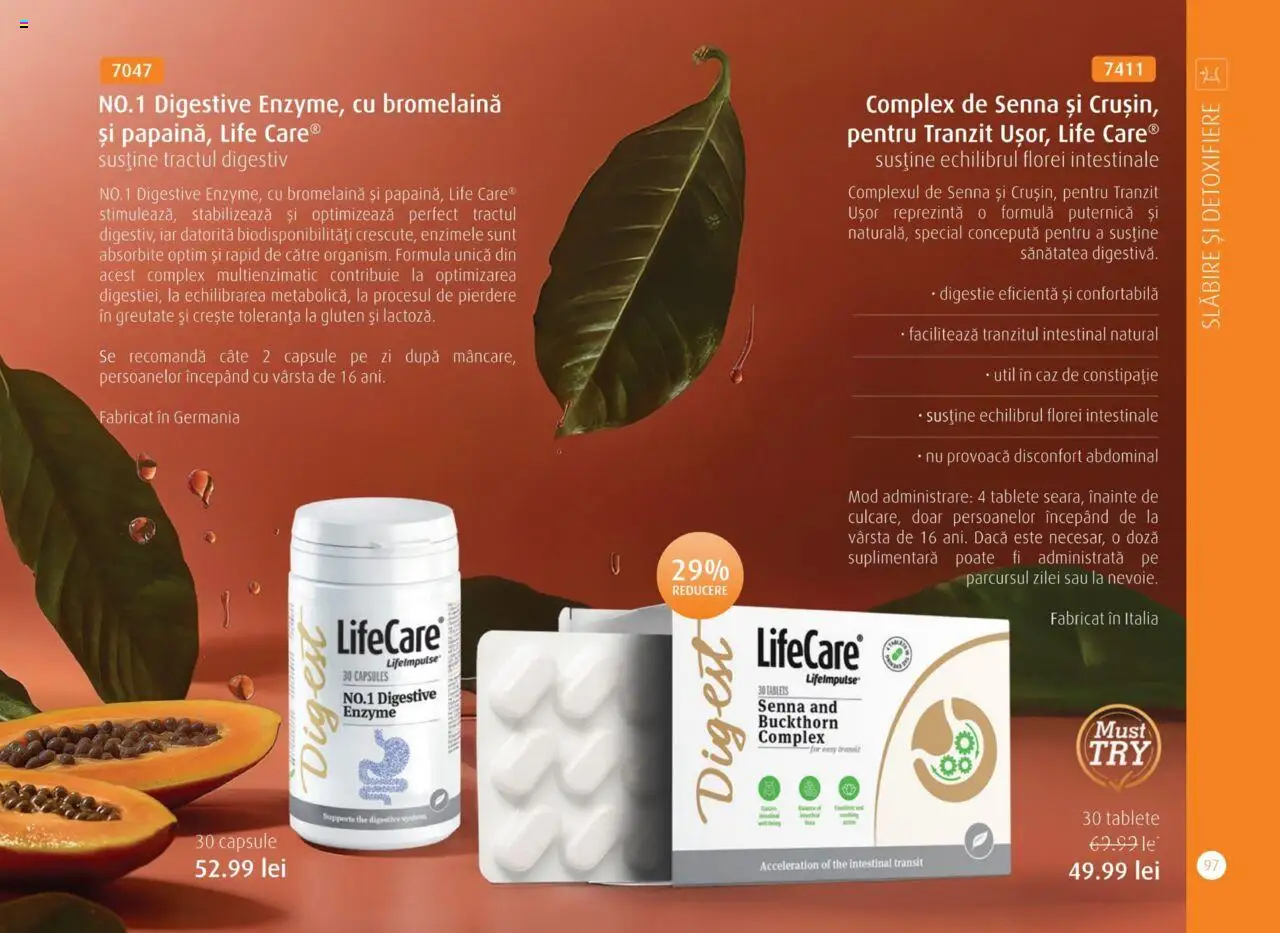 Life Care catalog - Aprilie/Octombrie – valabil de la 01.04.2025 | Pagină: 99
