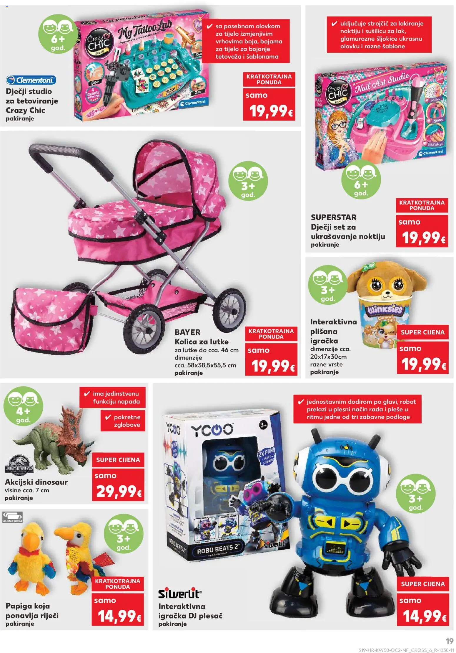 Kaufland HR akciós ujság - amely érvényes a következő dátumtól: 10.12.2025 | Oldal: 19 | Termékek: Robot