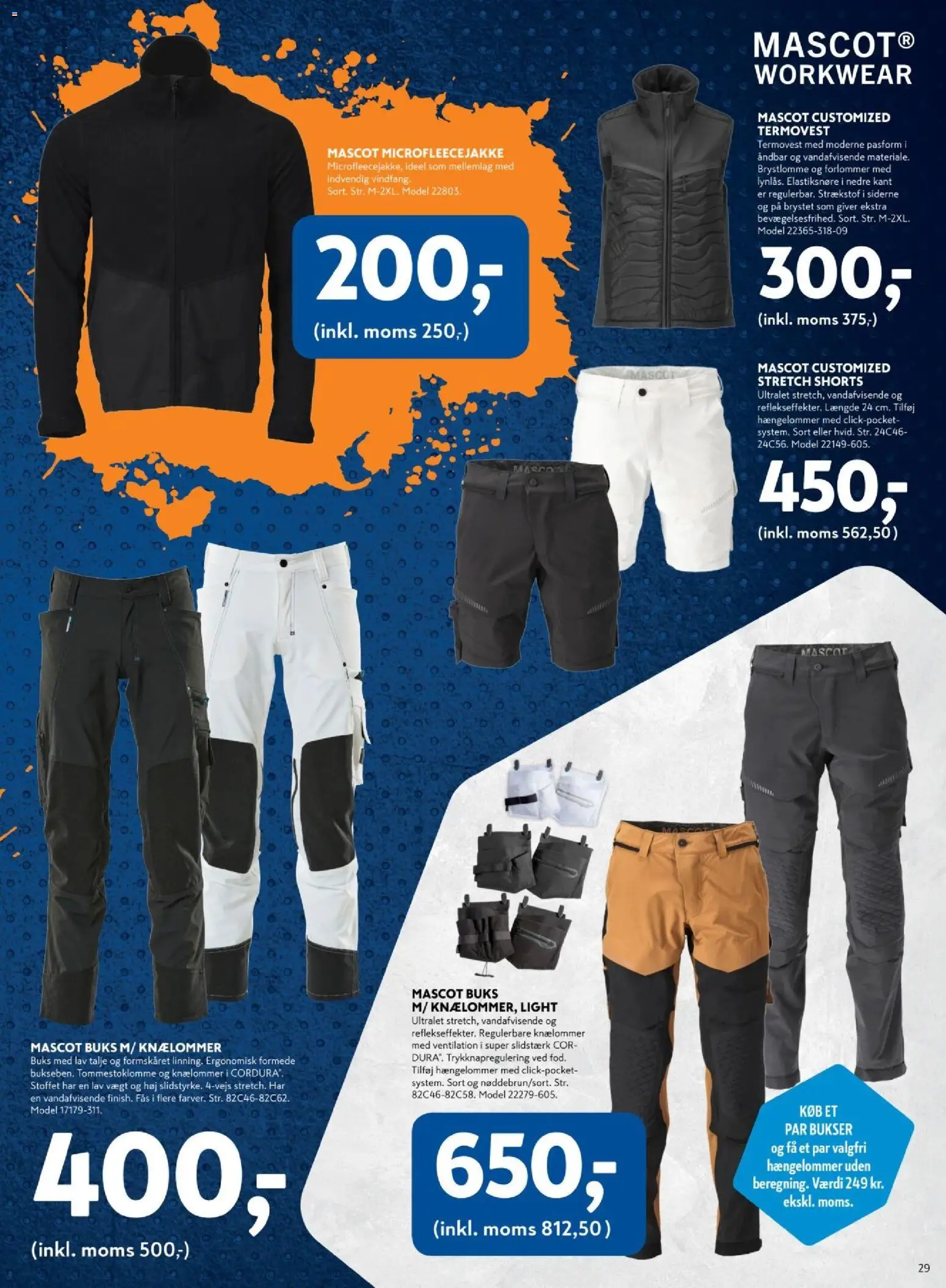 Davidsen tilbudsavis – gyldig fra 30.04.2026 | Side: 29 | Produkter: Bukser, Shorts, Søm