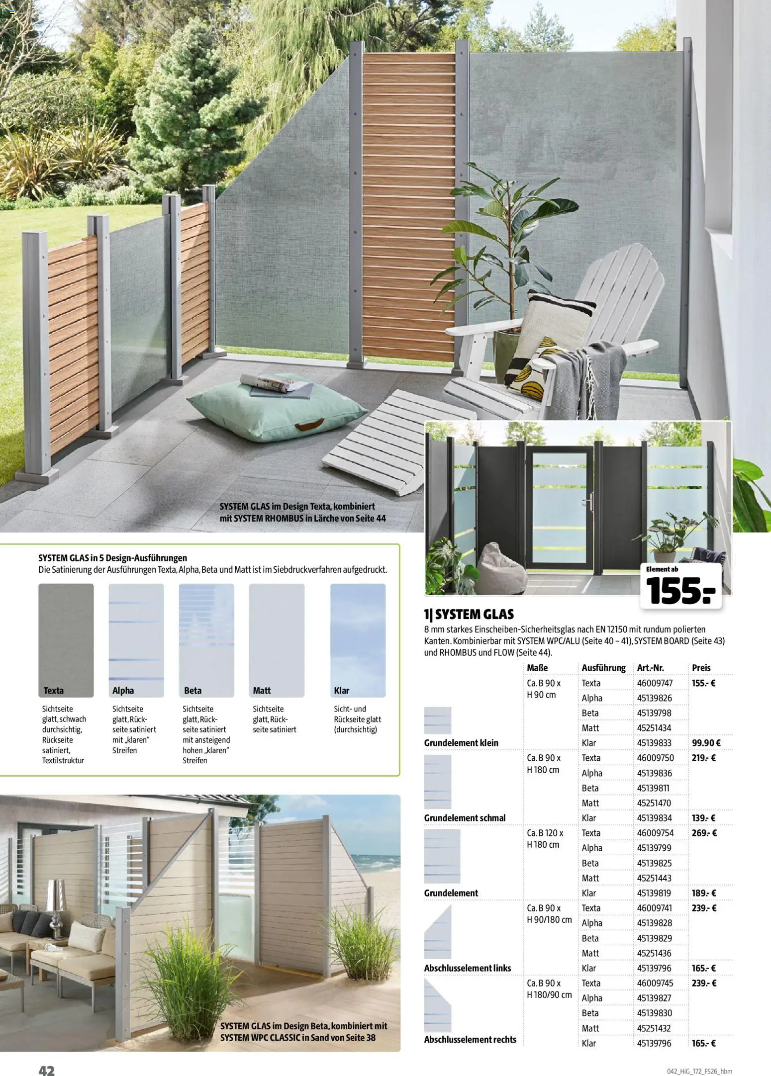 Hagebau Gartengestaltungsortiment – gültig ab 02.03.2026 | Seite: 42
