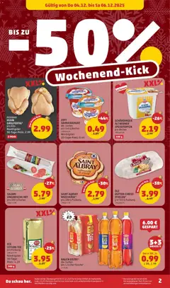 Penny Markt Flugblatt ab 04.12.2025 gültig | Seite: 2 | Produkte: Joghurt, Salami