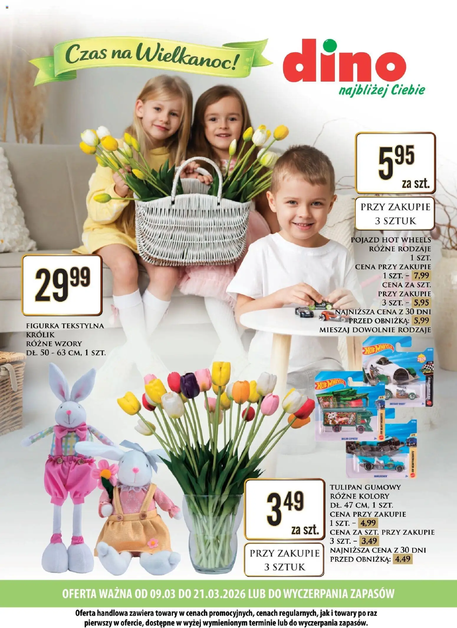 Dino gazetka - Czas na Wielkanoc od 09.03.2026 | Strona: 1