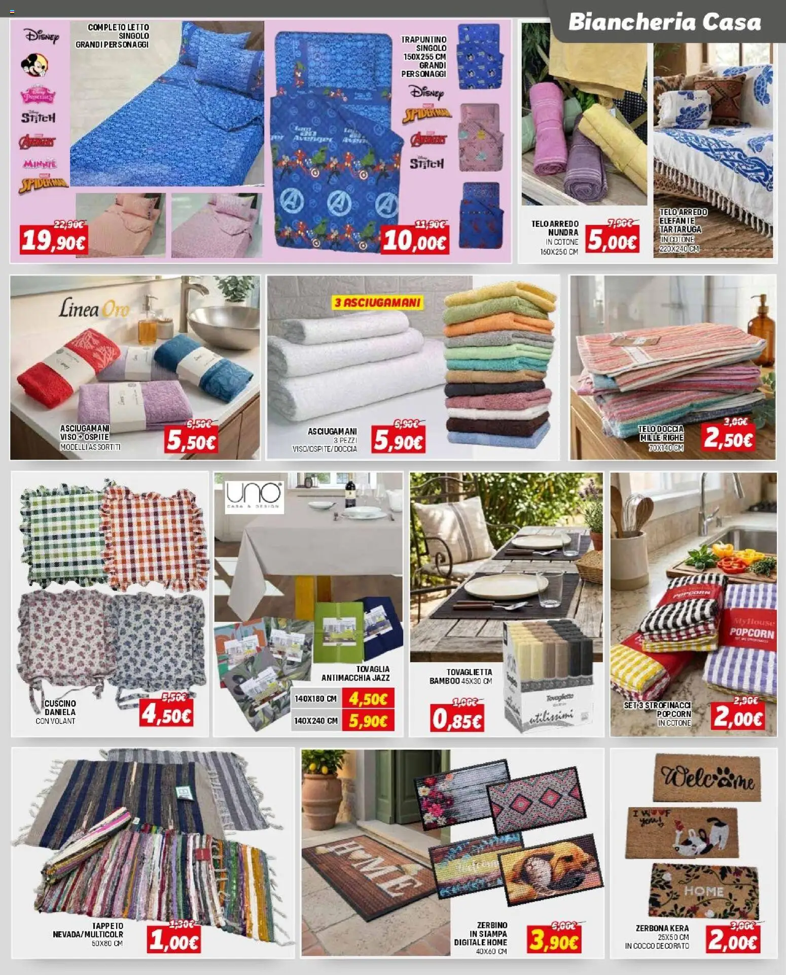 Volantino Orizzonte del 09.04.2026 | Pagina: 15 | Prodotti: Cocco, Letto, Tappeto, Zerbino