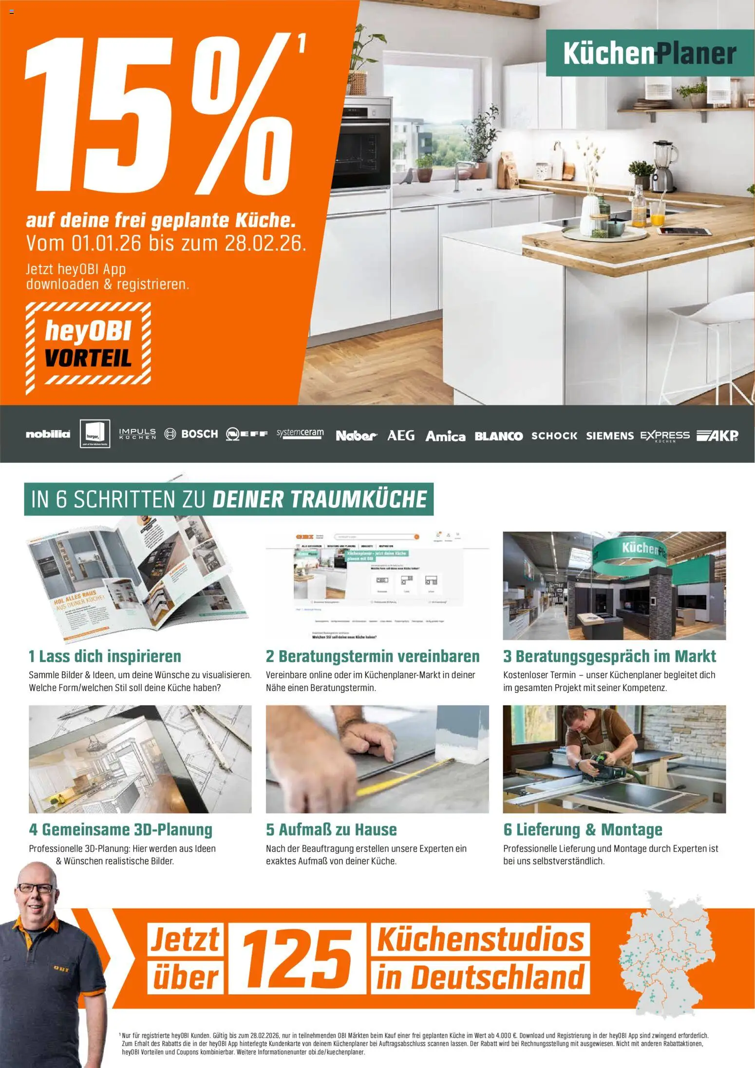 Obi Prospekt 	 – gültig ab 30.01.2026 | Seite: 11 | Produkte: Bosch, Siemens, AEG, Bilder