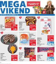 MLINAR Torta, Torta jaffa ili čokoladna mini 650 g - Pregled kataloga iz trgovine Kaufland, vrijedi od 04.02.2026 | Stranica: 36