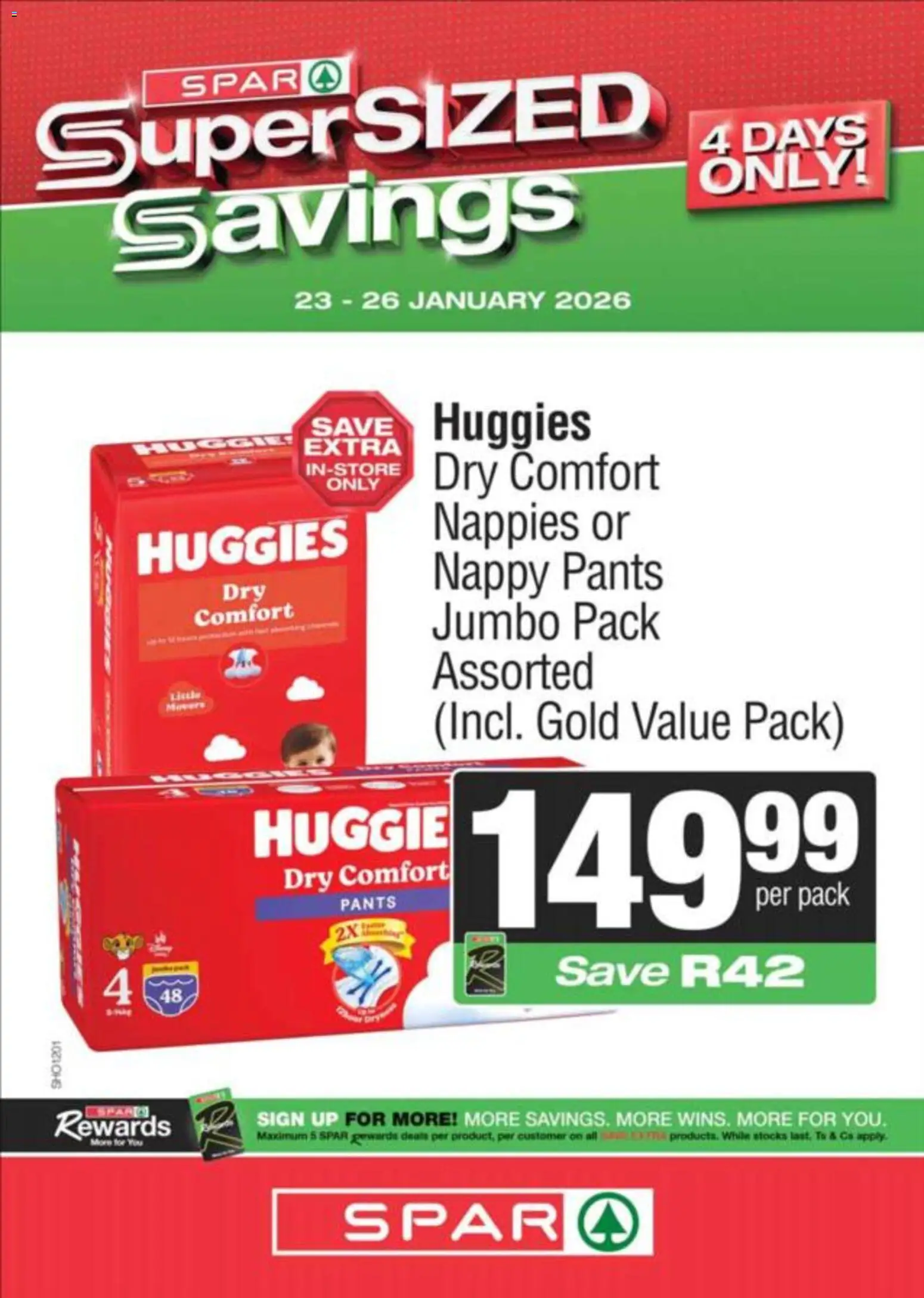 New KWIKSPAR catalogue – valid from 23.01.2026 | Page: 10 | Products: Pants, Nappies