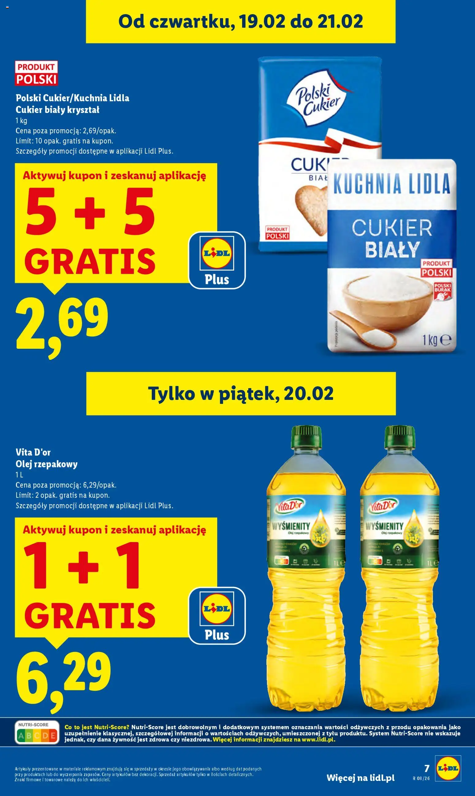 Lidl Polsko leták od 19.02.2026 | Strana: 7 | Produkty: Olej