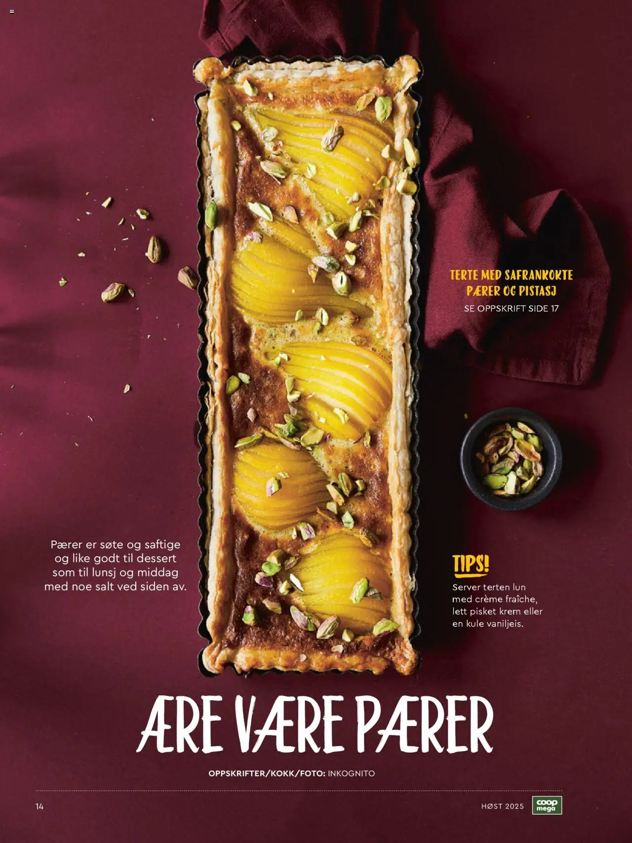 {H1} | Side: 14 | Produkter: Krem, Pærer, Tape