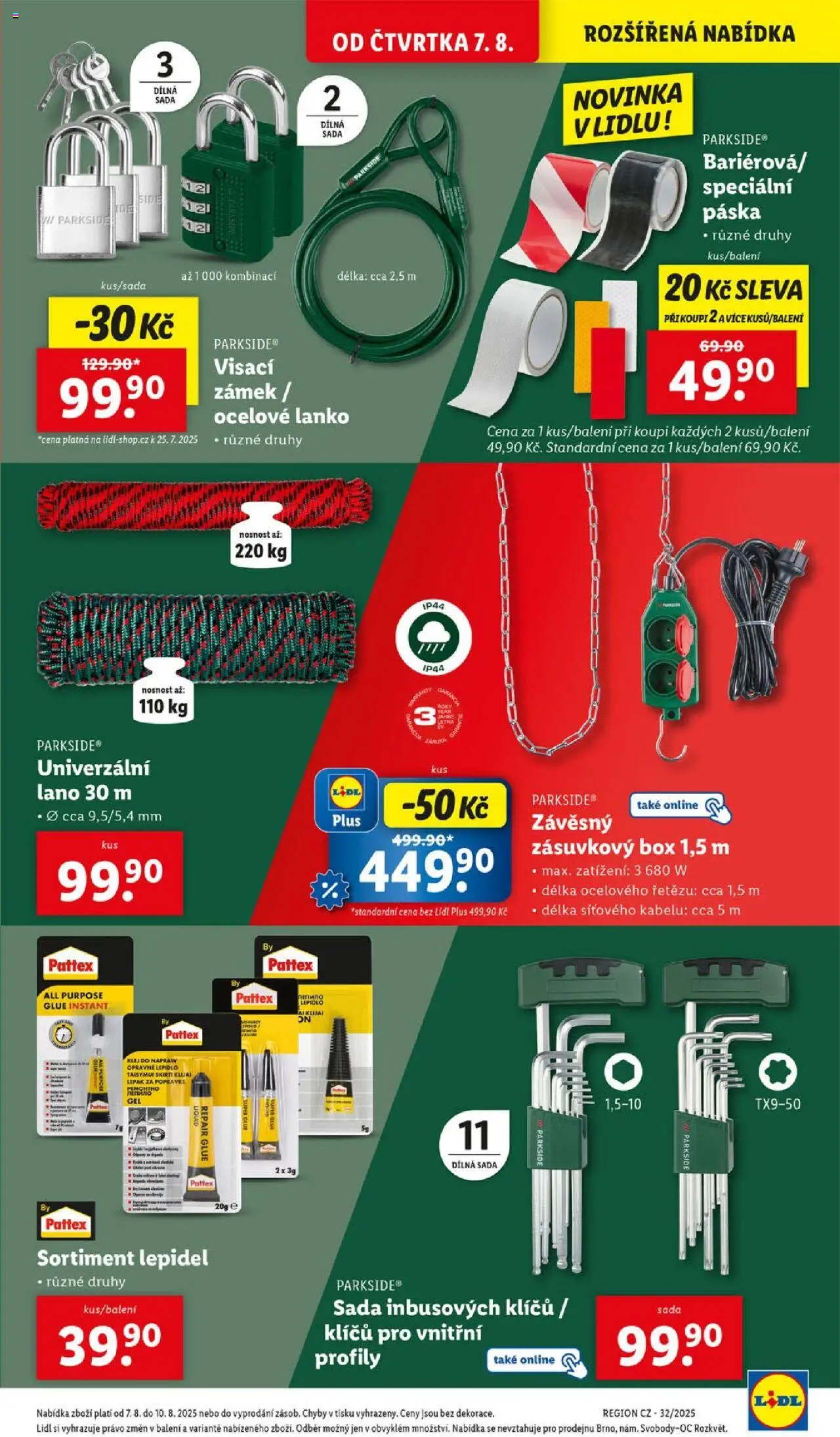 Lidl leták od 07.08.2025 | Strana: 41 | Produkty: Box, Parkside