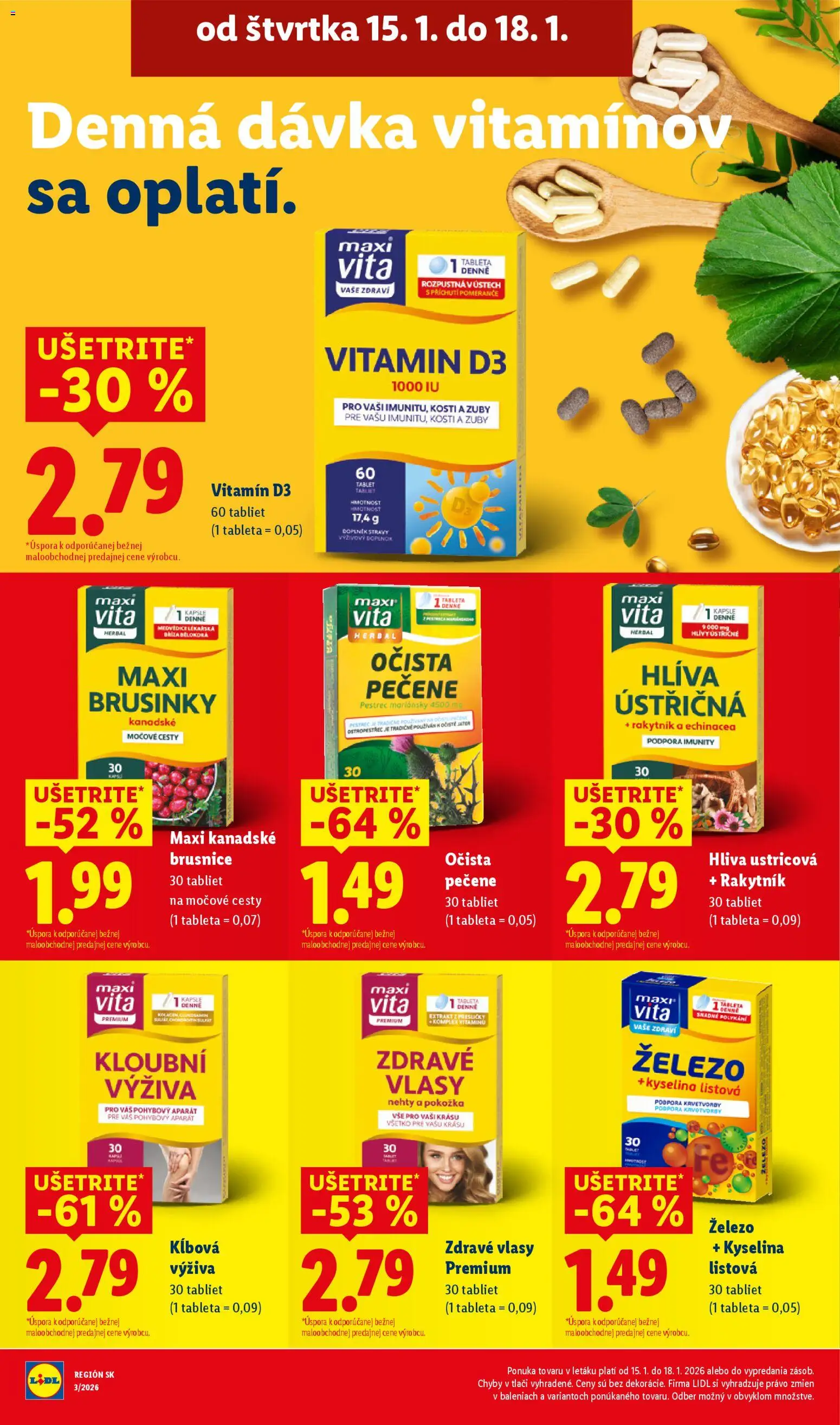 Nové Lidl akcie – leták je platný od 12.01.2026 | Strana: 70 | Produkty: Tablet