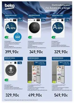 Anteprima del volantino Unieuro volantino valido a partire dal 03.04.2026 | Pagina: 44 | Prodotti: Compressore, Freezer, Lavatrice, Frigorifero