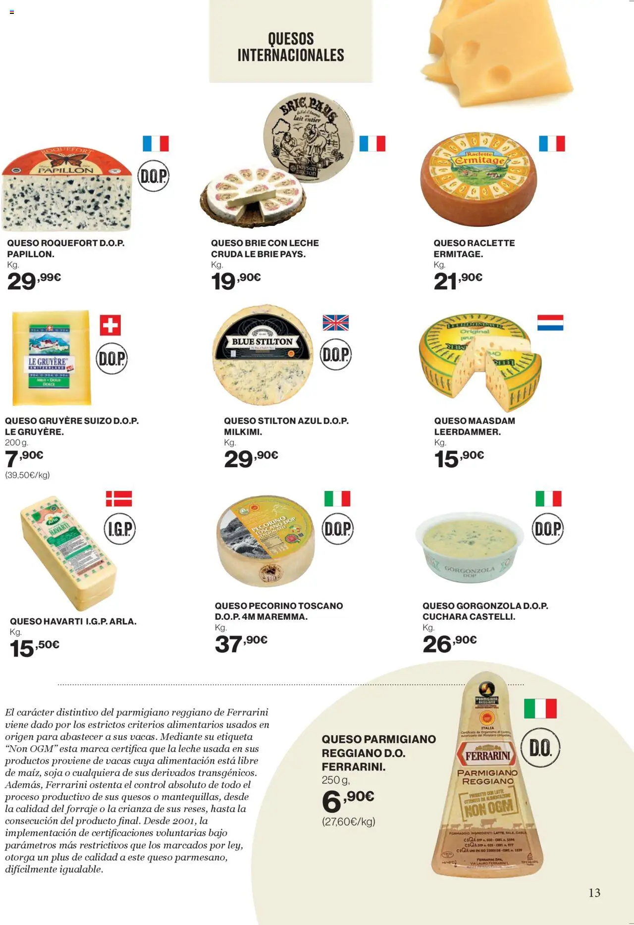 Supercor Península y Baleares │ válido desde el 11.09.2025 | Página: 13 | Productos: Leche, Queso, Λάστιχο με πιεστικό