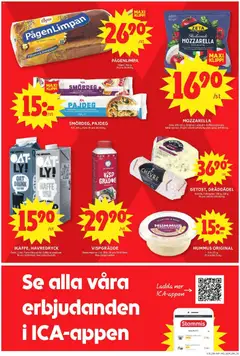 IKAFFE, HAVREDRYCK, Oatly. 1 liter. Flera olika sorter. Gäller ej smaksatt. - Förhandsvisning av reklamblad från butik ICA Maxi aktuell från 02.03.2026 | Sida: 5