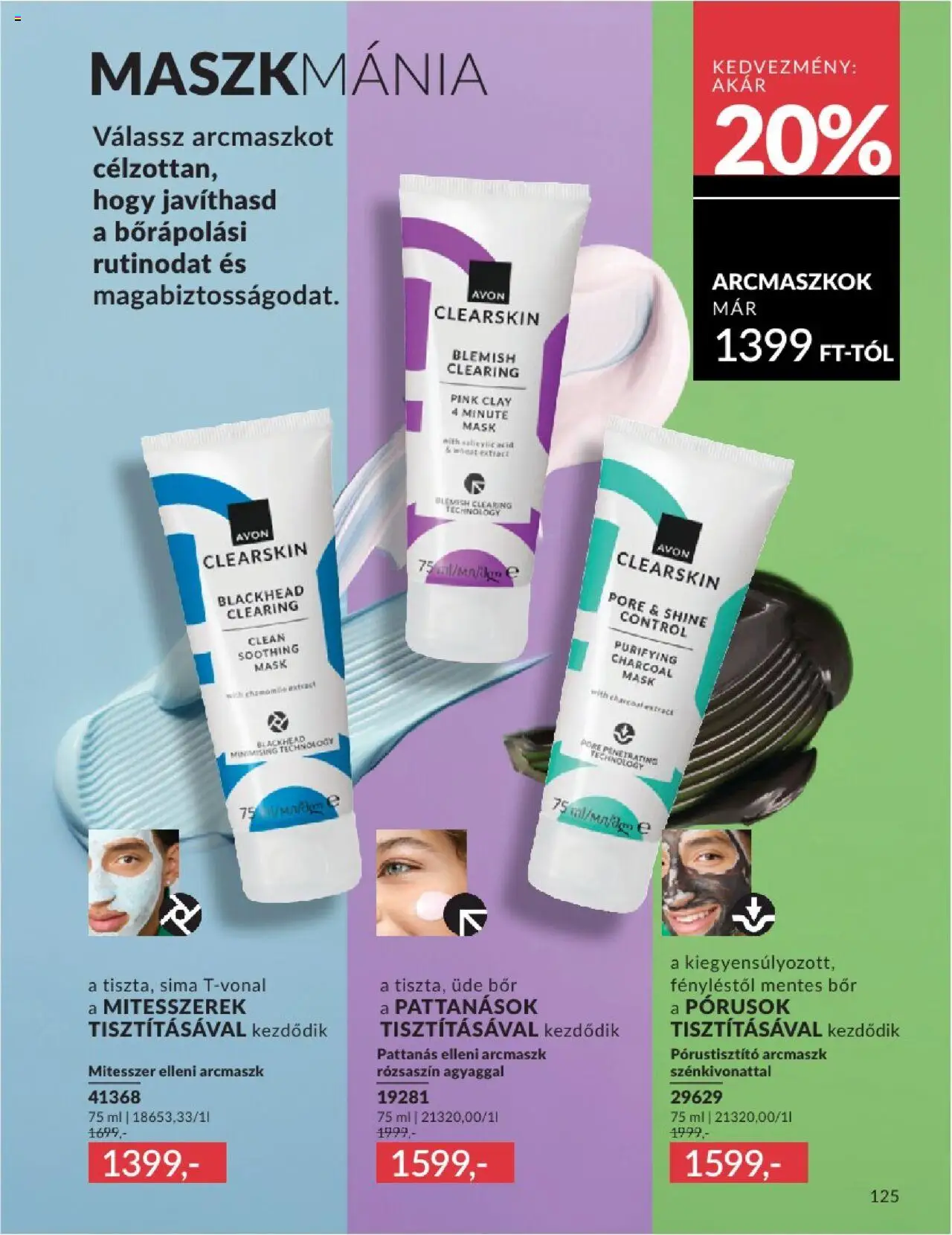 Avon akciós ujság - amely érvényes a következő dátumtól: 01.08.2025 | Oldal: 124